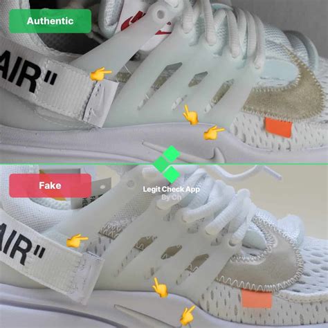 off white nike presto real vs fake|nike presto off white dhgate.